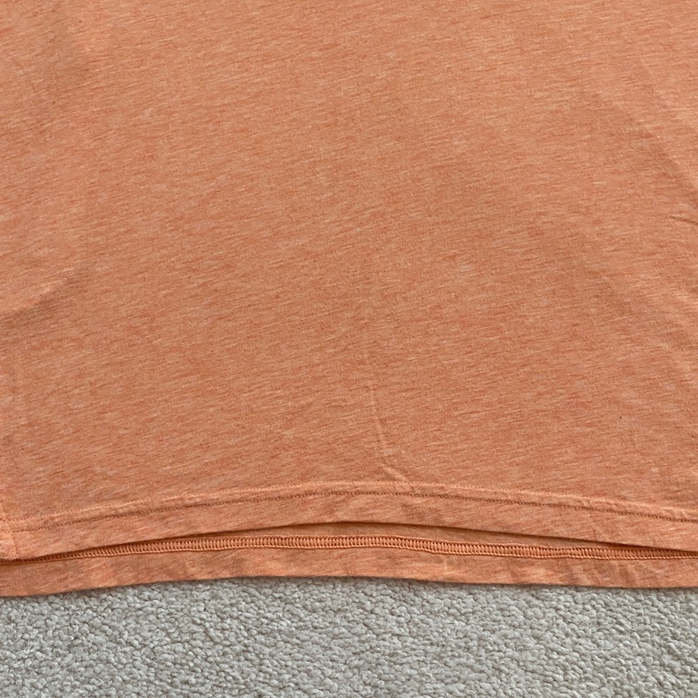 On Running Women's Orange Comfort T Athletic Top - Picture 5 of 12
